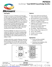 PD70224ILQ-TR datasheet pdf Microsemi