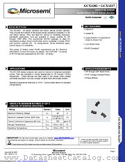 GCX1209 datasheet pdf Microsemi