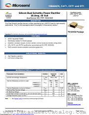JAN1N6660CAT1 datasheet pdf Microsemi