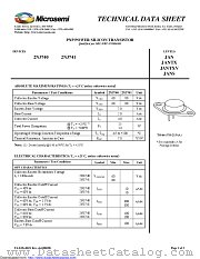 JANSR2N3740 datasheet pdf Microsemi