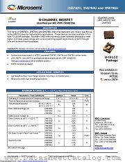 JANTXV2N6786U datasheet pdf Microsemi