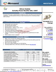 MSICST30120E3 datasheet pdf Microsemi