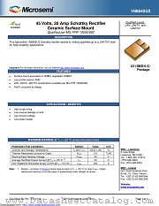 JANTXV1N6845U3 datasheet pdf Microsemi