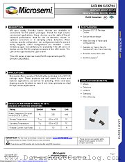 LSX701 datasheet pdf Microsemi