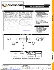 LX13043CLD datasheet pdf Microsemi