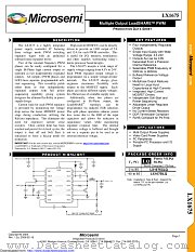 LX1675CLQ datasheet pdf Microsemi