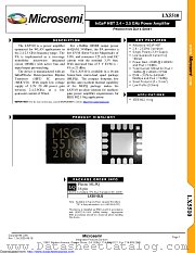 LX5510LQ datasheet pdf Microsemi