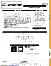 LX5518LQ datasheet pdf Microsemi
