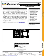 LX5535LQ datasheet pdf Microsemi