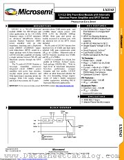 LX5543LU datasheet pdf Microsemi