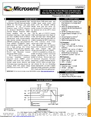 LX5553LU datasheet pdf Microsemi
