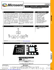 LX5561LL datasheet pdf Microsemi
