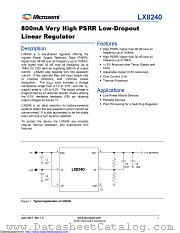 LX8240 datasheet pdf Microsemi
