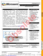 LXMG1612-12-02 datasheet pdf Microsemi