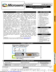LXMG1618-12-61 datasheet pdf Microsemi