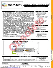LXMG1618A-03-21 datasheet pdf Microsemi