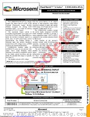 LXMG1618A-05-42 datasheet pdf Microsemi