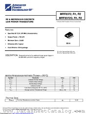MRF8372 datasheet pdf Microsemi