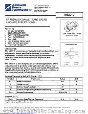 MS2210 datasheet pdf Microsemi