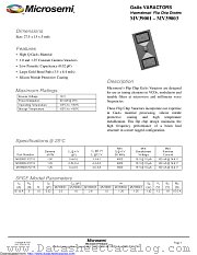 MV39001-P2715 datasheet pdf Microsemi