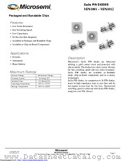 MP61005 datasheet pdf Microsemi