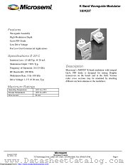 MO9207 datasheet pdf Microsemi