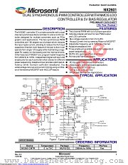 NX2601CMTR datasheet pdf Microsemi