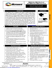 SMBJ110Ce3/TR13 datasheet pdf Microsemi