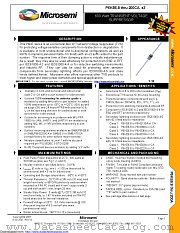 P6KE300e3/TR13 datasheet pdf Microsemi