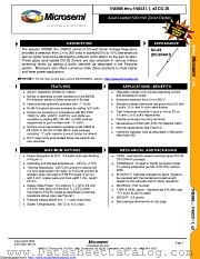 1N5997B-1 datasheet pdf Microsemi