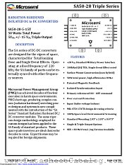 SA50-28-515T datasheet pdf Microsemi