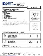 SD1536-08 datasheet pdf Microsemi