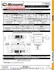 SGE2641-3G datasheet pdf Microsemi