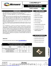 UMX9989AP datasheet pdf Microsemi