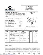 Z0-28F datasheet pdf Microsemi