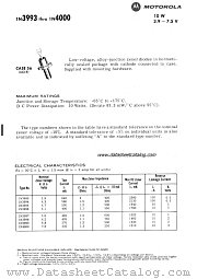 1N3999A datasheet pdf Motorola