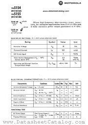 MV1810A datasheet pdf Motorola