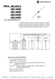 1N816 datasheet pdf Motorola