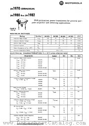 2N1981 datasheet pdf Motorola
