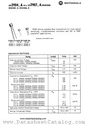2N3485A datasheet pdf Motorola