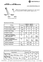 2N3136 datasheet pdf Motorola