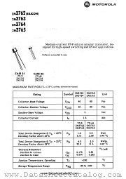 3N3763 datasheet pdf Motorola