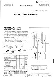 MC1530G datasheet pdf Motorola