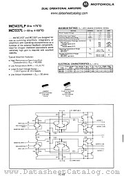 MC1437P datasheet pdf Motorola