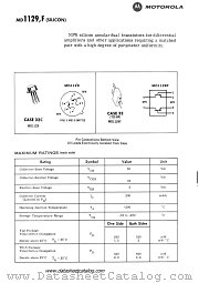 MD1129F datasheet pdf Motorola