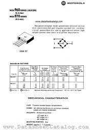 MDA970-3 datasheet pdf Motorola