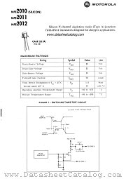 MFE2011 datasheet pdf Motorola