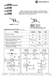 MMD6050 datasheet pdf Motorola