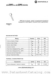 MPS3394 datasheet pdf Motorola
