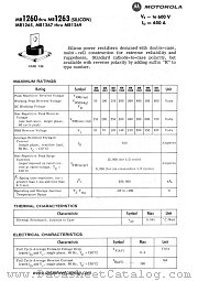 MR1261 datasheet pdf Motorola